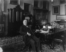 President William McKinley at the White House, Monday, Nov. 27, 1900. Creator: Levin Handy.