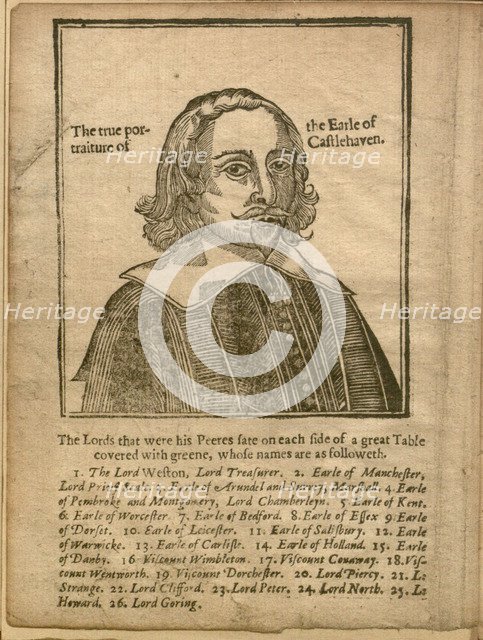Portrait of Mervyn Tuchet, 2nd Earl of Castlehaven (1593-1631), 1642.