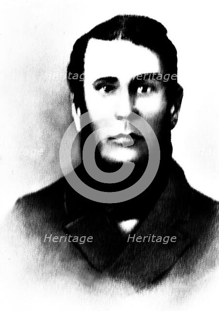 Echevarria, Esteban (1805 - 1851), Argentine writer, 19th century. Creator: Unknown.