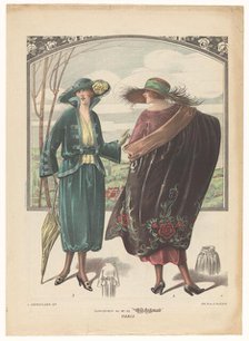 Supplement au No. The "La Mode National" Paris, Nos. 3 and 4, c.1908-c.1910. Creator: Anon.
