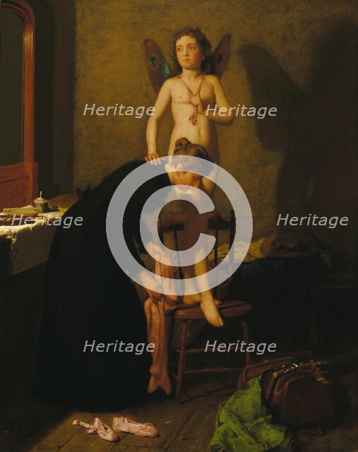 Dressing for the Rehearsal, ca. 1890. Creator: Seymour Joseph Guy.