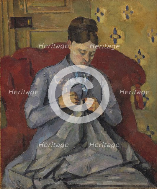 Portrait of the Artist's Wife, 1877.