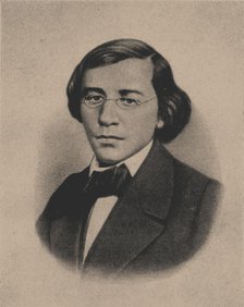 Portrait of Nikolay Chernyshevsky (1828-1889). Artist: Anonymous  