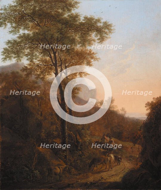 Italian Landscape, c1650. Creator: Willem de Heusch.