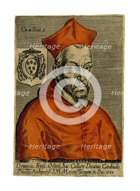 Cardinal Pinette, 1585. Artist: Unknown
