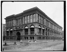 Chicago Public Library, between 1890 and 1901. Creator: Unknown.