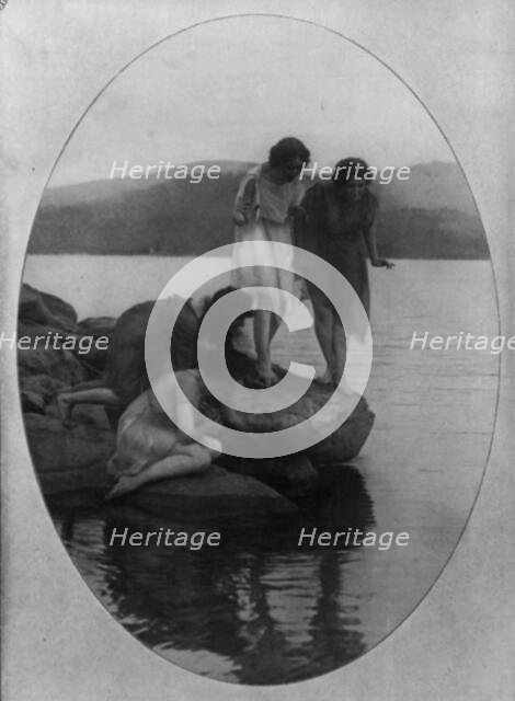 A plastic group, 1914. Creator: Frances Benjamin Johnston.