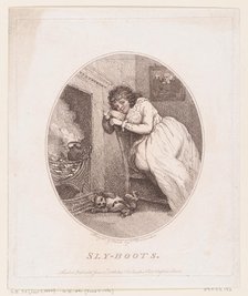 Sly-boots, June 5, 1786., June 5, 1786. Creator: Thomas Rowlandson.