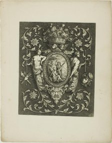 Plate Ten, from A New Book of Ornaments, 1704. Creator: Simon Gribelin.