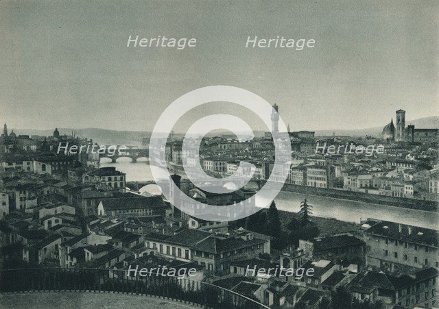 Florence, Italy, 1927. Artist: Eugen Poppel.