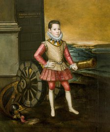 Portrait of Prince Philip Emmanuel of Savoy (1586–1605), at the age of nine, 17th century. Creator: Anonymous.
