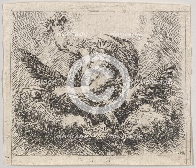 Jupiter, from 'Game of Mythology' (Jeu de la Mythologie), 1644. Creator: Stefano della Bella.