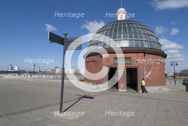 Greenwich tunnel, 2007. Creator: Ethel Davies.