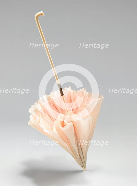 Parasol, American, 1860-69. Creator: Unknown.