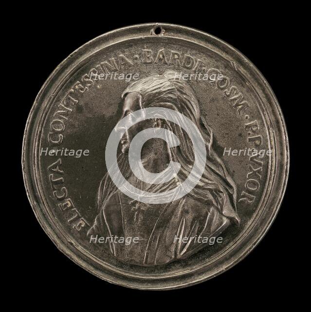 Contessina de' Bardi, died 1473, Wife of Cosimo de' Medici il Vecchio [obverse], c. 1740s. Creator: Antonio Francesco Selvi.