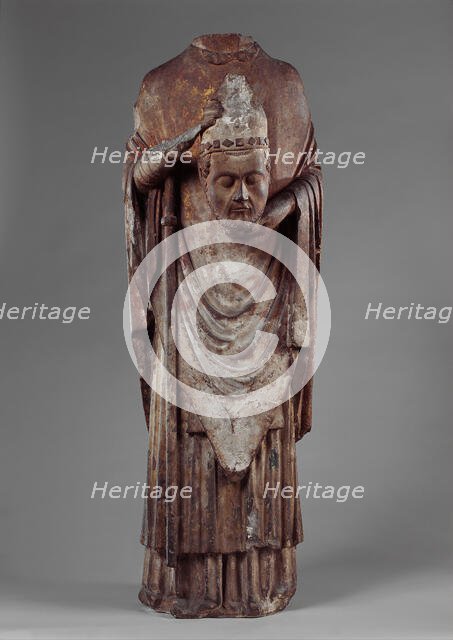 Saint Firmin Holding His Head, French, ca. 1225-75. Creator: Unknown.