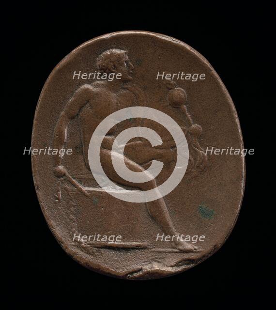 Diomedes and the Palladium, mid 15th century. Creator: Unknown.