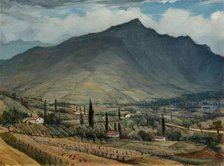 Pays Basque, c1925. Creator: CRW Nevinson.