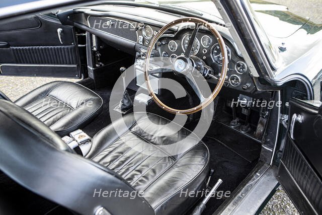 Interior of a 1965 Aston Martin DB5. Creator: Unknown.