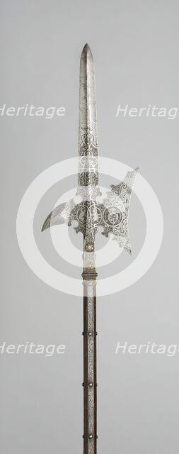 Halberd for the Bodyguard of Wolf Dietrich von Raitenau, Prince-Archbishop of Salzburg, 1589. Creator: Unknown.