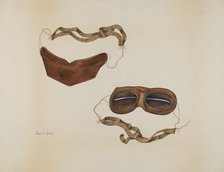 Eye Shades, c. 1937. Creator: H. Langden Brown.