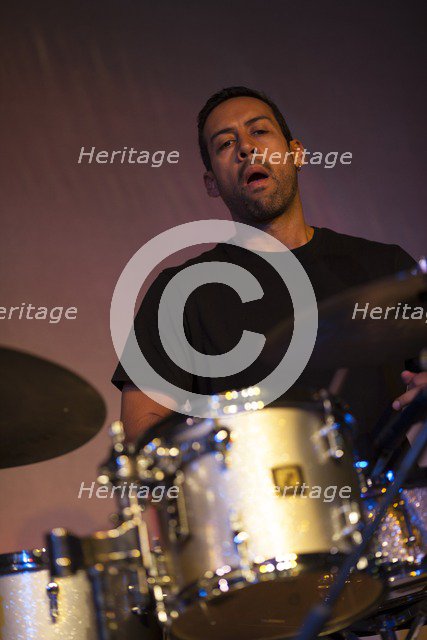 Antonio Sanchez, 2013. Artist: Alan John Ainsworth.