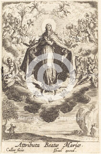 Attributes of the Virgin, in or after 1630. Creator: Jacques Callot.