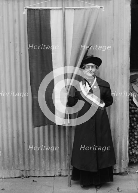 Woman Suffrage - Oldest Suffragette, 1917. Creator: Harris & Ewing.