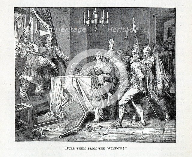 Hurl Them From the Window!, 1882. Artist: Anonymous  