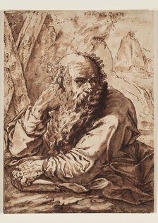 Saint Andrew, 17th century. Creator: Hendrik Goltzius.