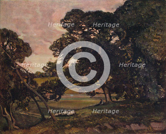 'In the Cotswolds', c1909. Artist: Alfred Edward East.