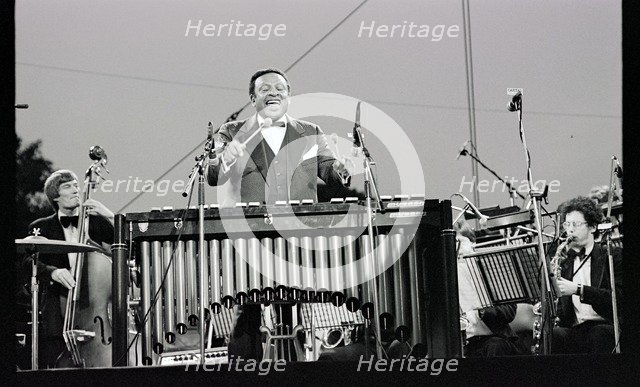 Lionel Hampton, Knebworth, 1982.  Artist: Brian O'Connor.