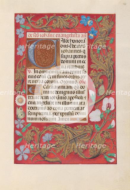 Hours of Queen Isabella the Catholic, Queen of Spain: Fol. 172r, c. 1500. Creator: Master of the First Prayerbook of Maximillian (Flemish, c. 1444-1519); Associates, and.