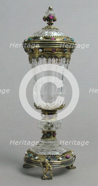 Covered Cup, German, 15th century. Creator: Unknown.