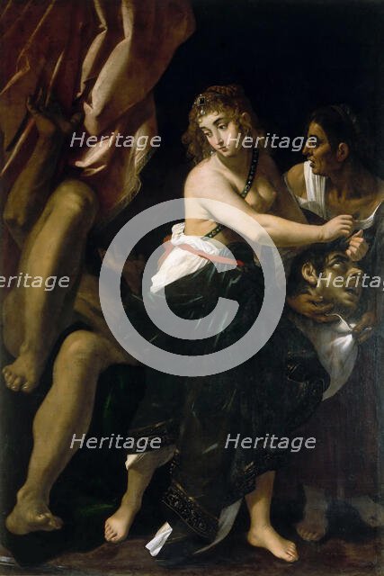 Judith with the Head of Holofernes, 1608. Creator: Baglione, Giovanni (1566-1643).