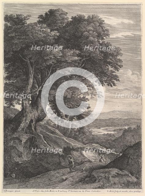 Paysan et Paysanne en Marche. Creator: Jean Morin.