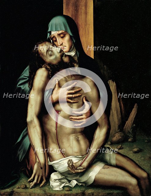 Pietà. Artist: Morales, Luis, de (1509/20-1586)