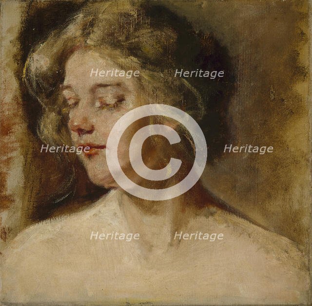 Blonde Studio Model, late 19th-early 20th century. Creator: Alice Pike Barney.