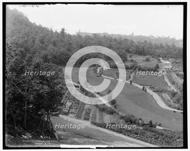 The Gardens, Lake Mohonk House, c1902. Creator: Unknown.