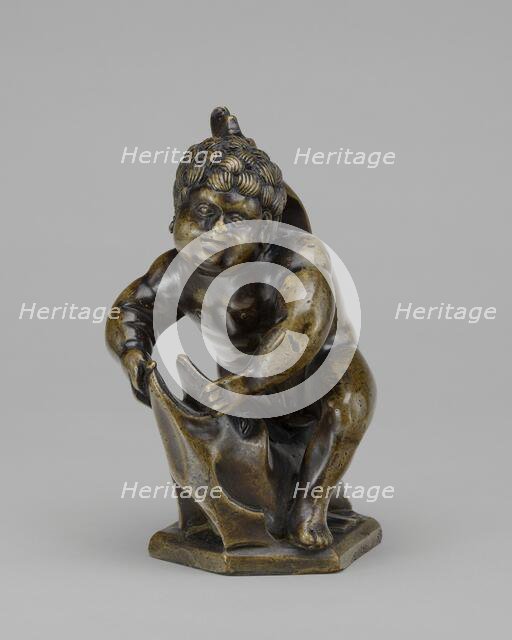 A Child on a Dolphin, c. 1525/1550. Creator: Peter Flotner.