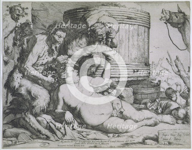 Drunken Silenus, 1628. Creator: Jusepe de Ribera.