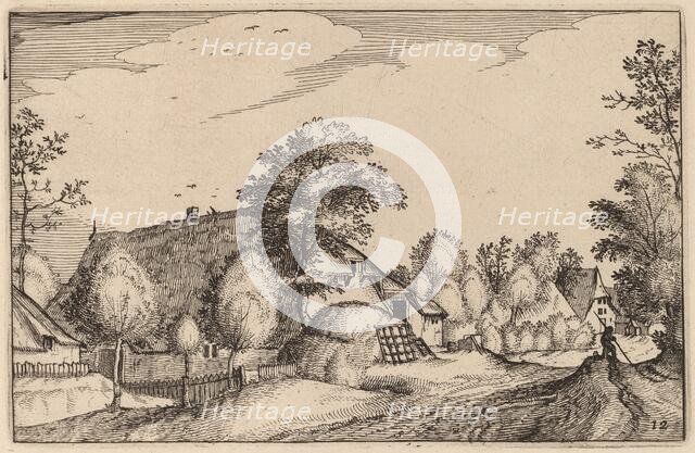 Village Road. Creator: Claes Jansz Visscher.