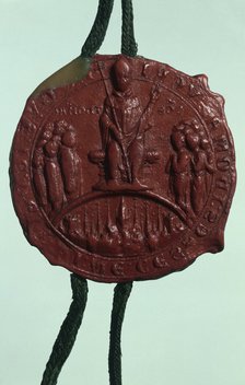 The Common Seal of London, c1219. Artist: Unknown