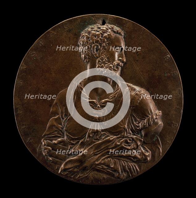 Self-Portrait, late 16th century. Creator: Alfonso Ruspagiari.