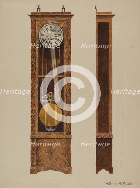 Clock (Chronometer), 1941. Creator: William Frank.