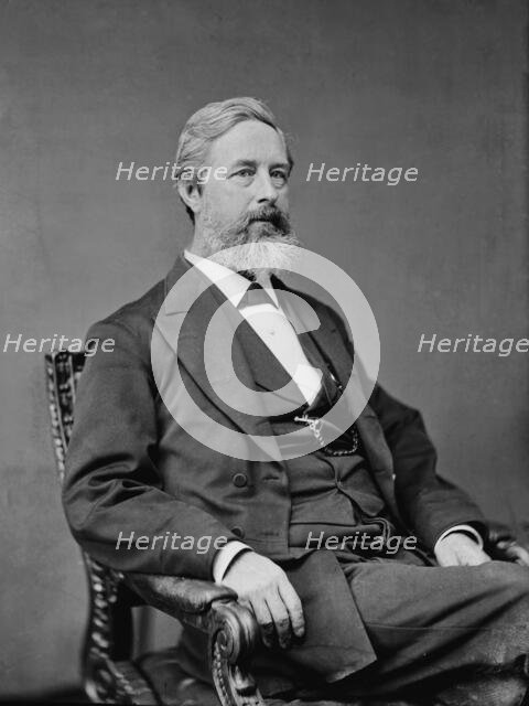 Senator Aaron A. Sargent of California, 1870-1880. Creator: Unknown.