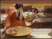 Idle Hours, 1895. Creator: H. Siddons Mowbray.