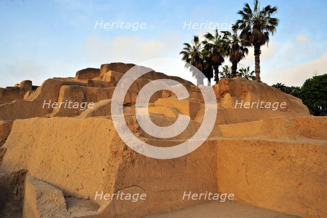 Huaca San Miguel, Parque de las Leyendas, Lima, Peru, 2015. Creator: Luis Rosendo.