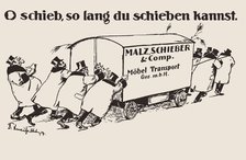 Anti-Semitic Postcard, 1918.