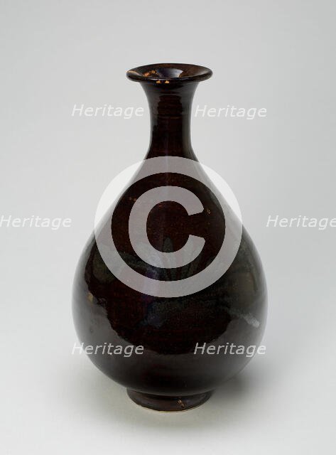 Pear-Shaped Bottle, Yuan dynasty (1279-1368), late 13th/early 14th century. Creator: Unknown.